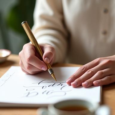 Taller de lettering mindfulness